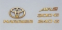 Логотип TOYOTA задний